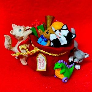 Mischievous Kittens Hallmark Ornament